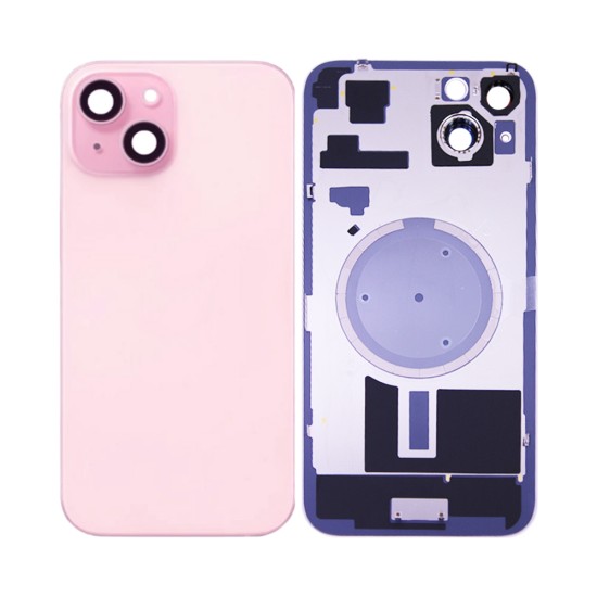 Back Cover+Camera Lens Apple iPhone 15 Plus Pink